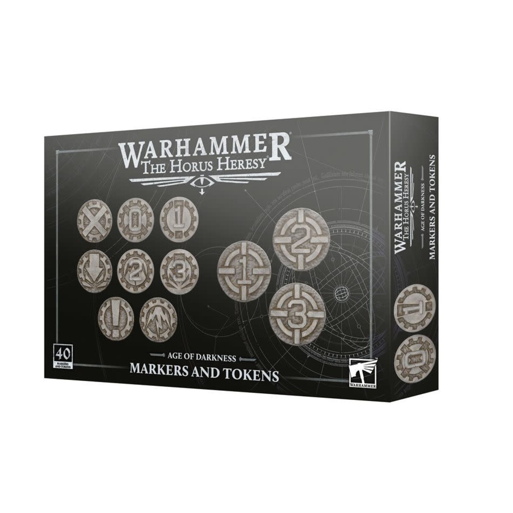Games Workshop Horus Heresy: Age of Darkness - Markers and Tokens