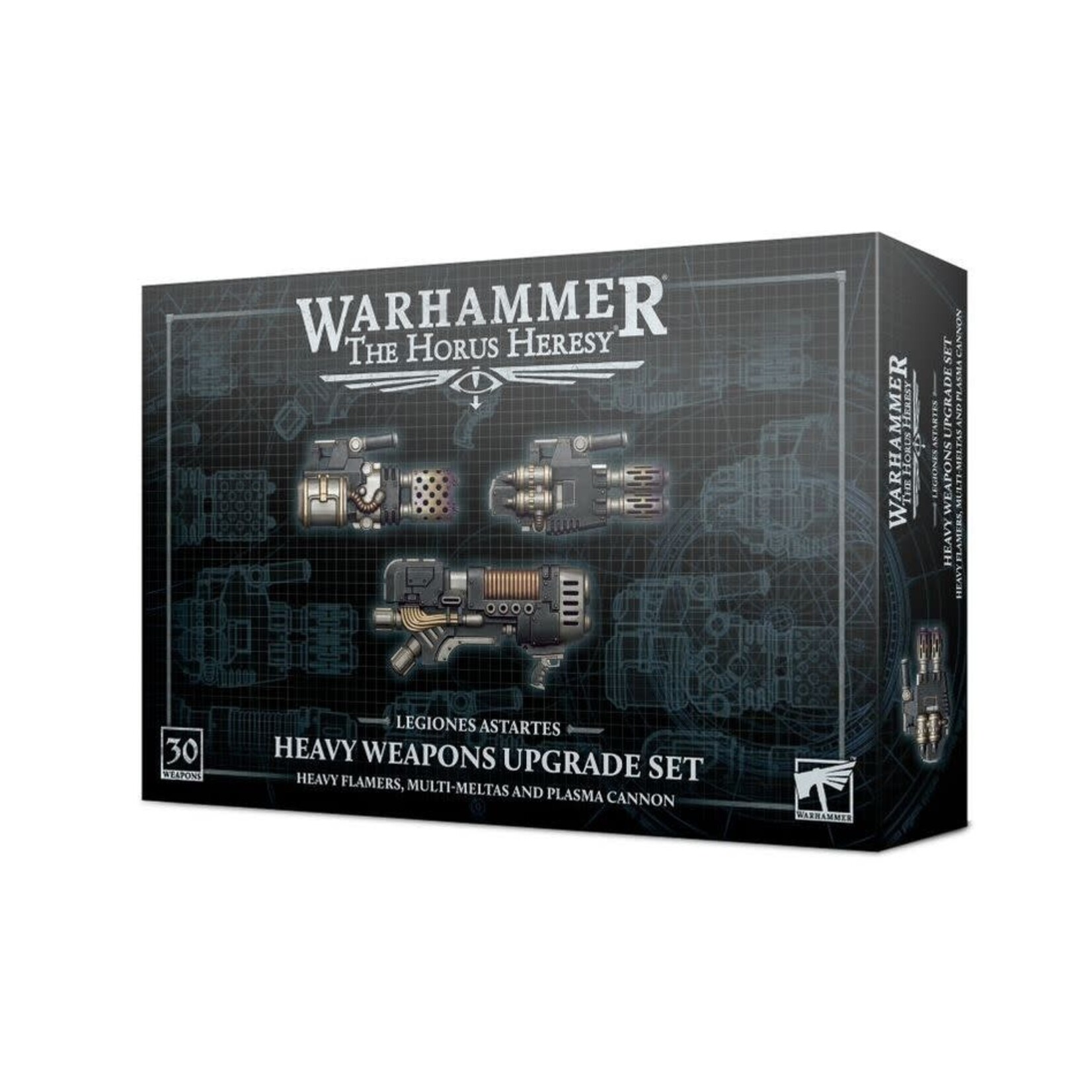 Games Workshop Horus Heresy: Legiones Astartes - Heavy Weapons Upgrade Kit: Flamer, Multi-Melta, Plasma Cannon