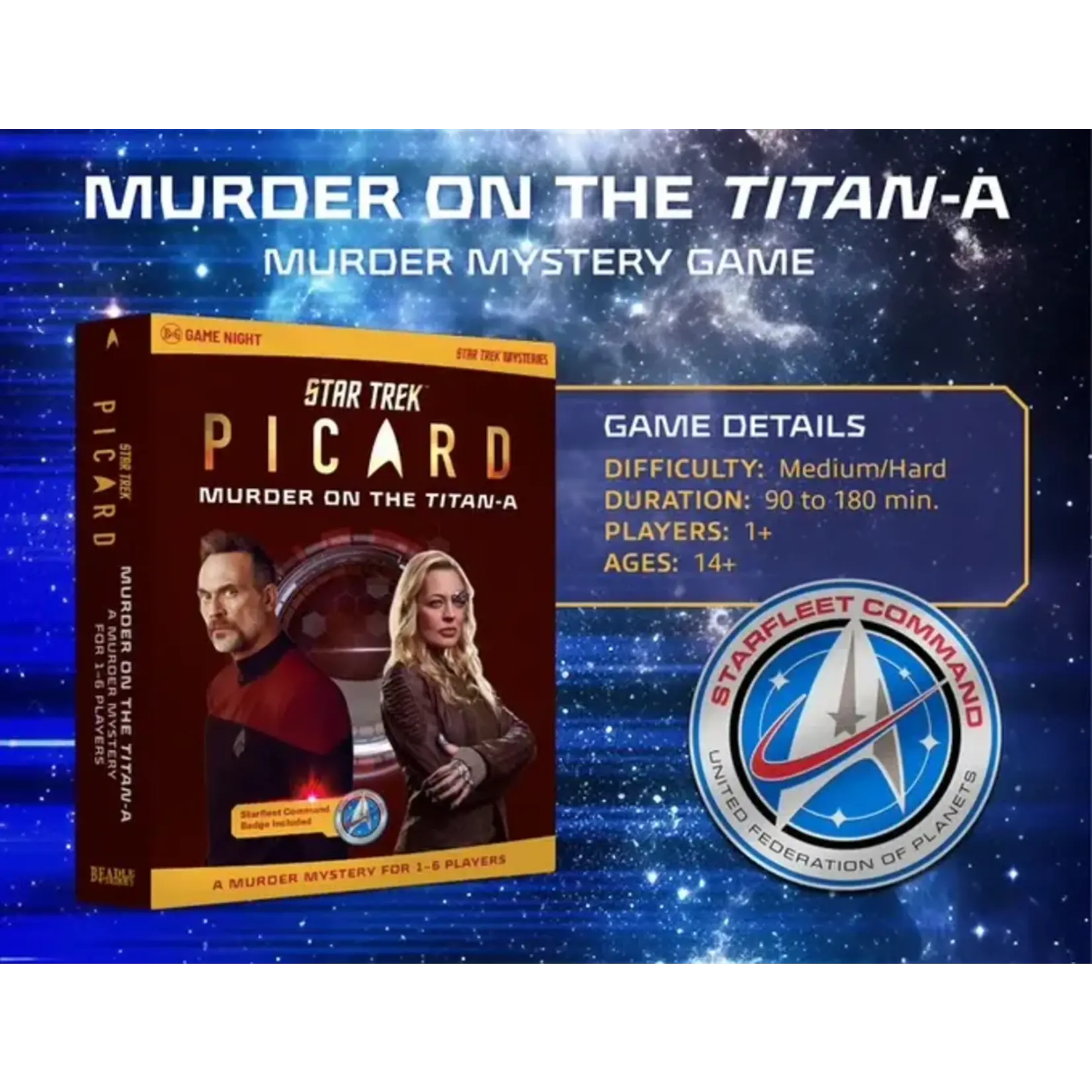 Beadle & Grimm's Beadle & Grimm's: Star Trek - Murder on the Titan-A Mystery Game