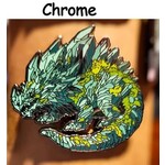 OhhSeeDee Works OhhSeeDee - Chrome Drake Pin