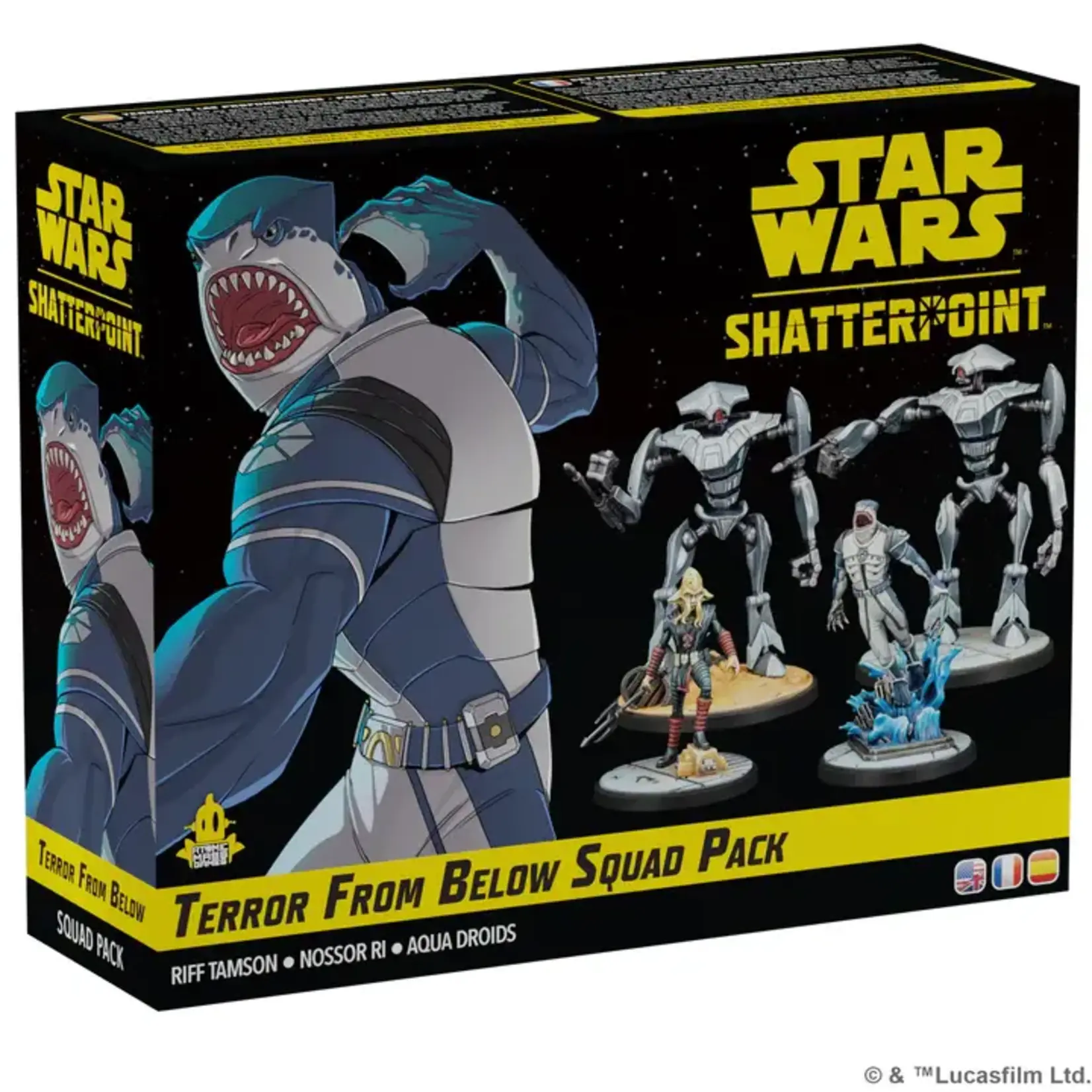 Atomic Mass Games Star Wars: Shatterpoint - Terror From Below Squad Pack