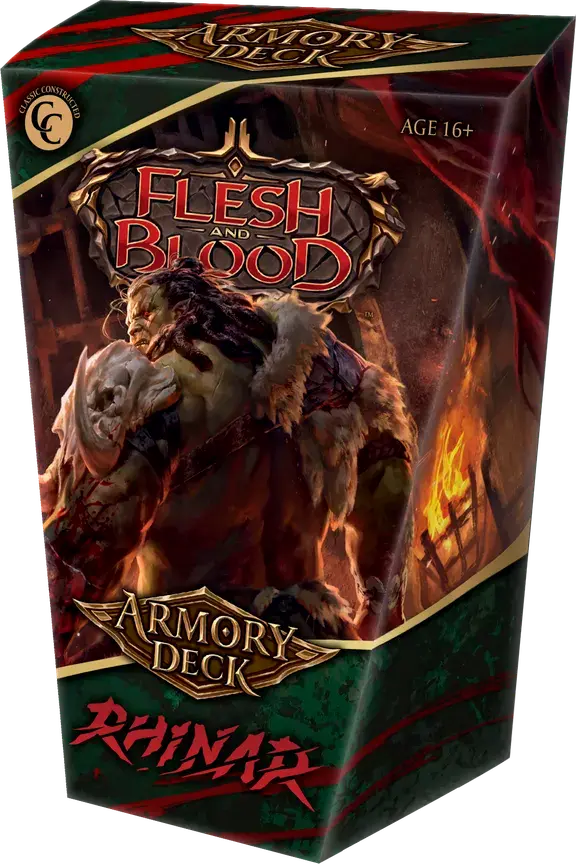 Flesh and Blood: Armory Deck - Rhinar - Phoenix Fire Games