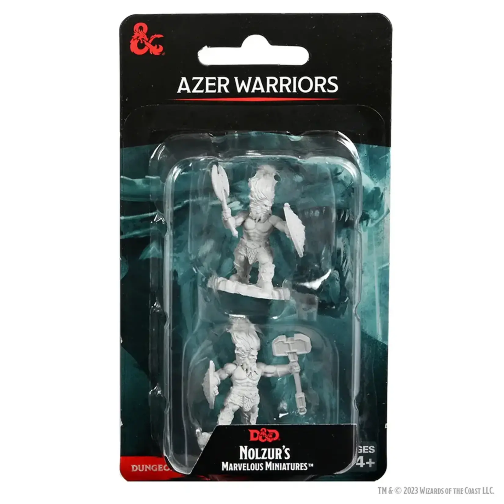 Wiz Kids Unpainted Miniatures: Azer Warriors - D&D - W22
