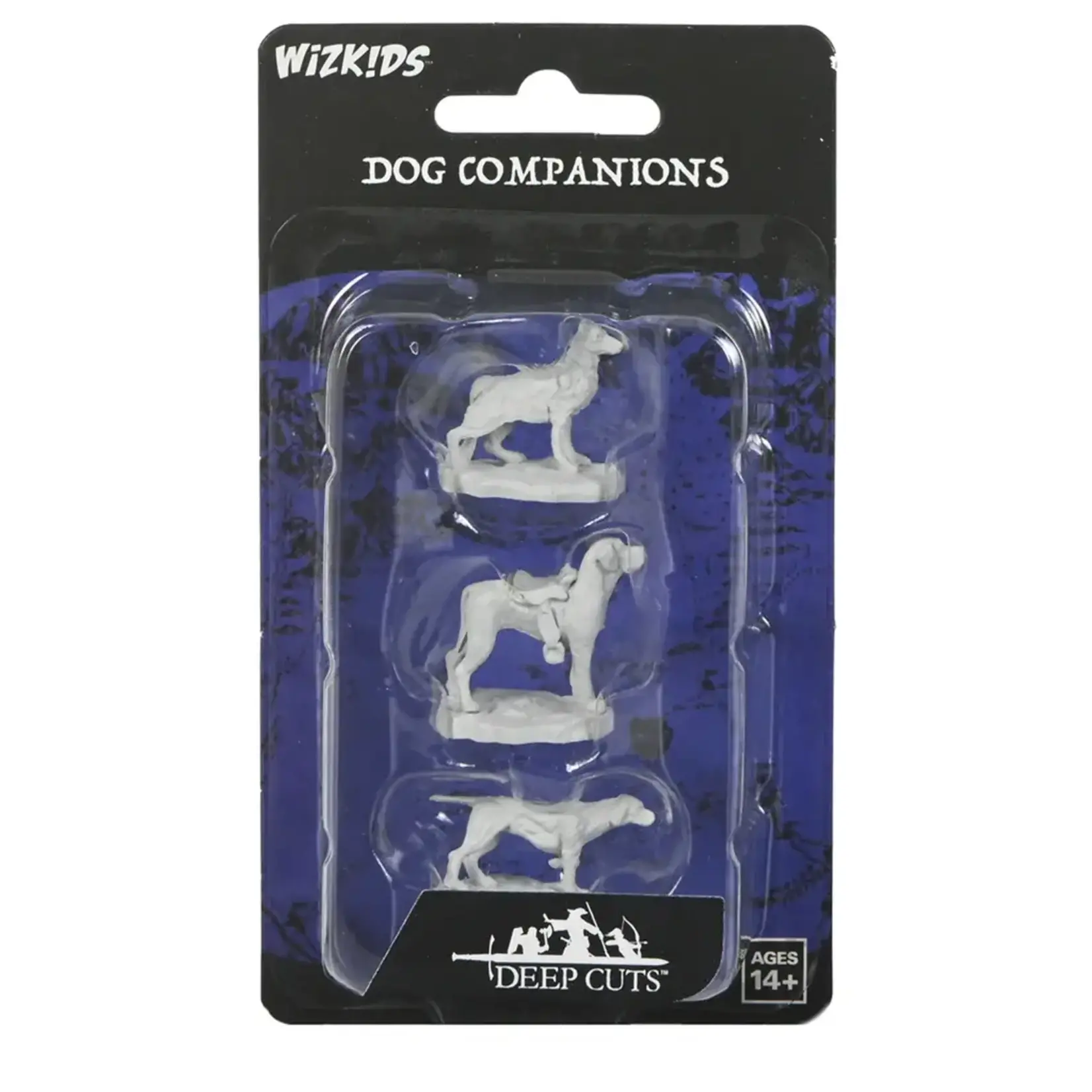 Wiz Kids Unpainted Miniatures: Dog Companions - D&D - W22
