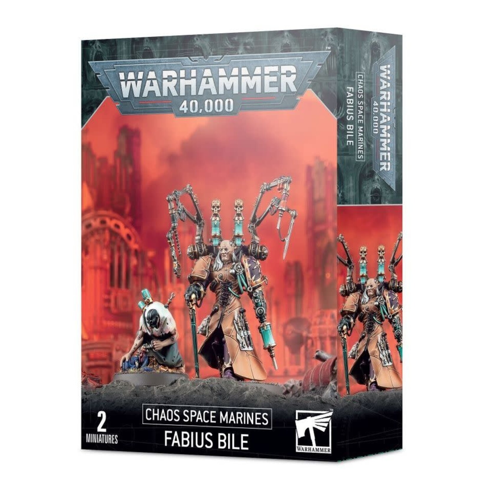 Games Workshop Warhammer 40K: Chaos Space Marines - Fabius Bile