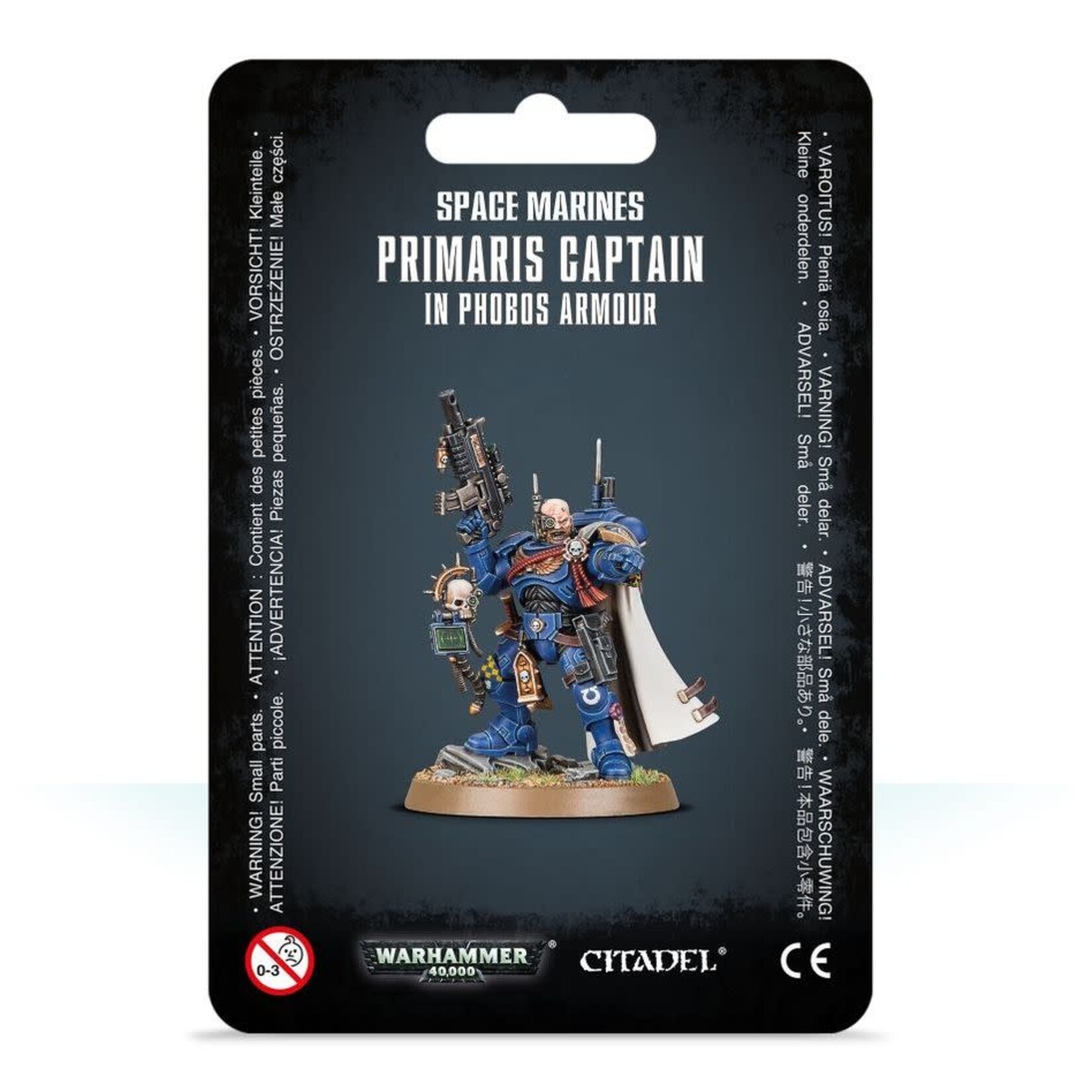 Games Workshop Warhammer 40K: Space Marines - Captain in Phobos Armour