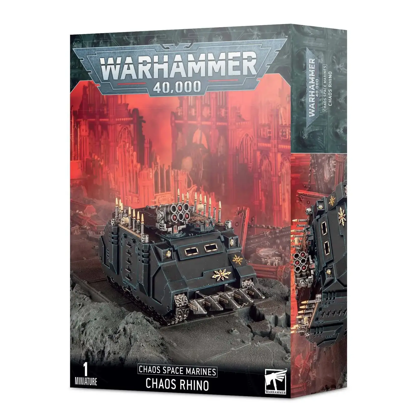 Games Workshop Warhammer 40K: Chaos Space Marines - Rhino