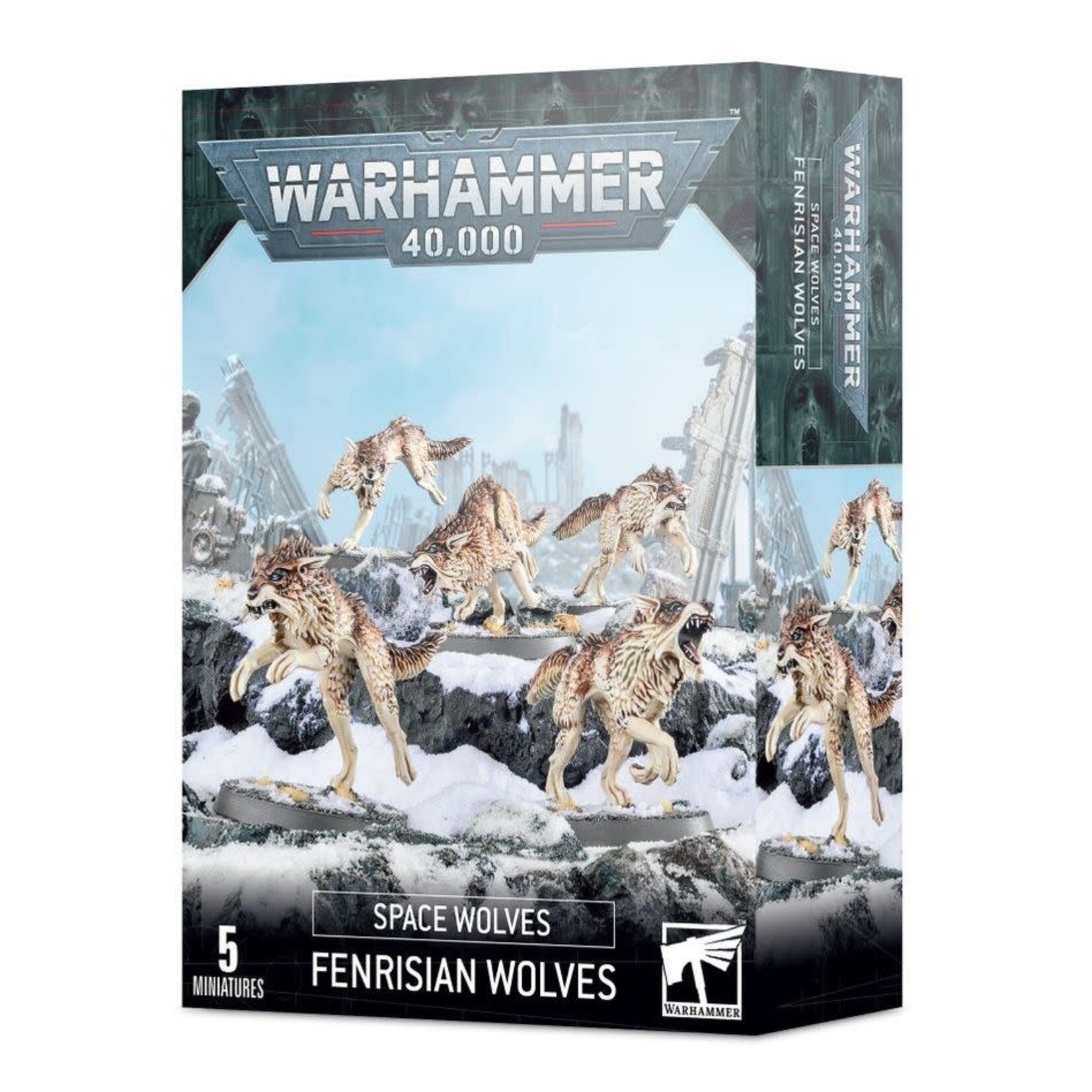 Games Workshop Warhammer 40K: Space Wolves - Fenrisian Wolves