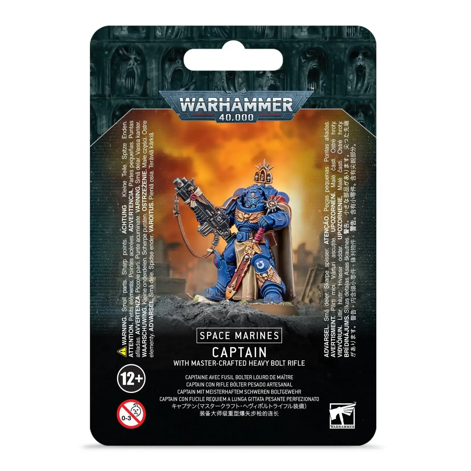 Games Workshop Warhammer 40K: Space Marines - Captain w/Master-Crafted Bolt Rifle
