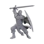 Wiz Kids Unpainted Miniatures: Dragon Army Soldier - D&D - W23