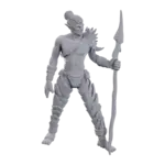 Wiz Kids Unpainted Miniatures: Sea Elf Leader - D&D - W23