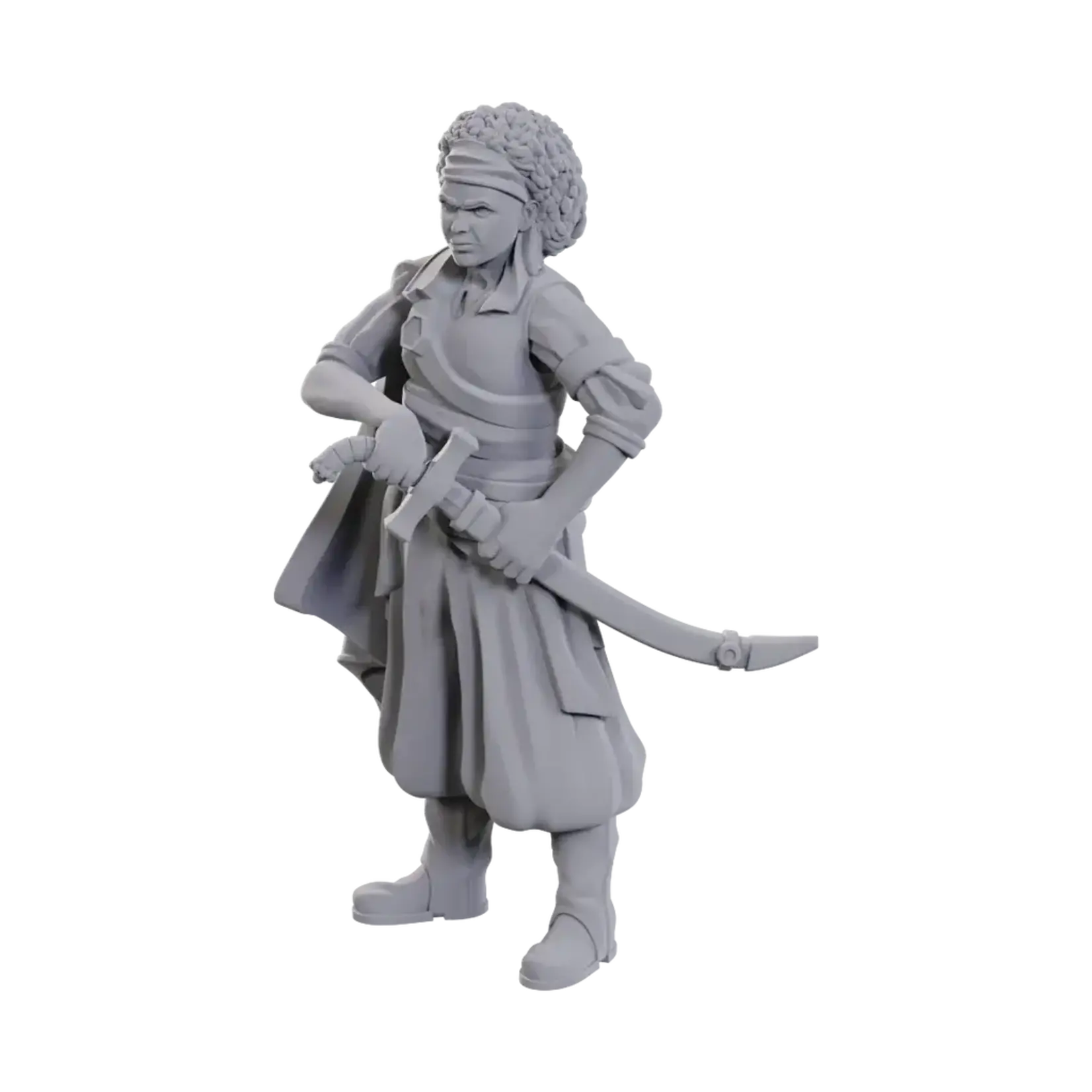Wiz Kids Unpainted Miniatures: Ansalon Human Rogue - D&D - W23