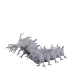 Wiz Kids Unpainted Miniatures: Classic Carrion Crawler - D&D - W24