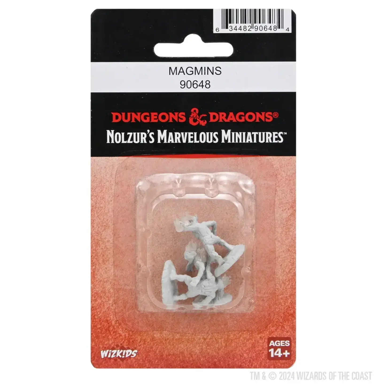 Wiz Kids Unpainted Miniatures: Magmins - D&D - W24