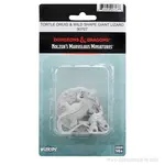Wiz Kids Unpainted Miniatures: Tortle Druid & Wild Shape Giant Lizard - D&D - W24