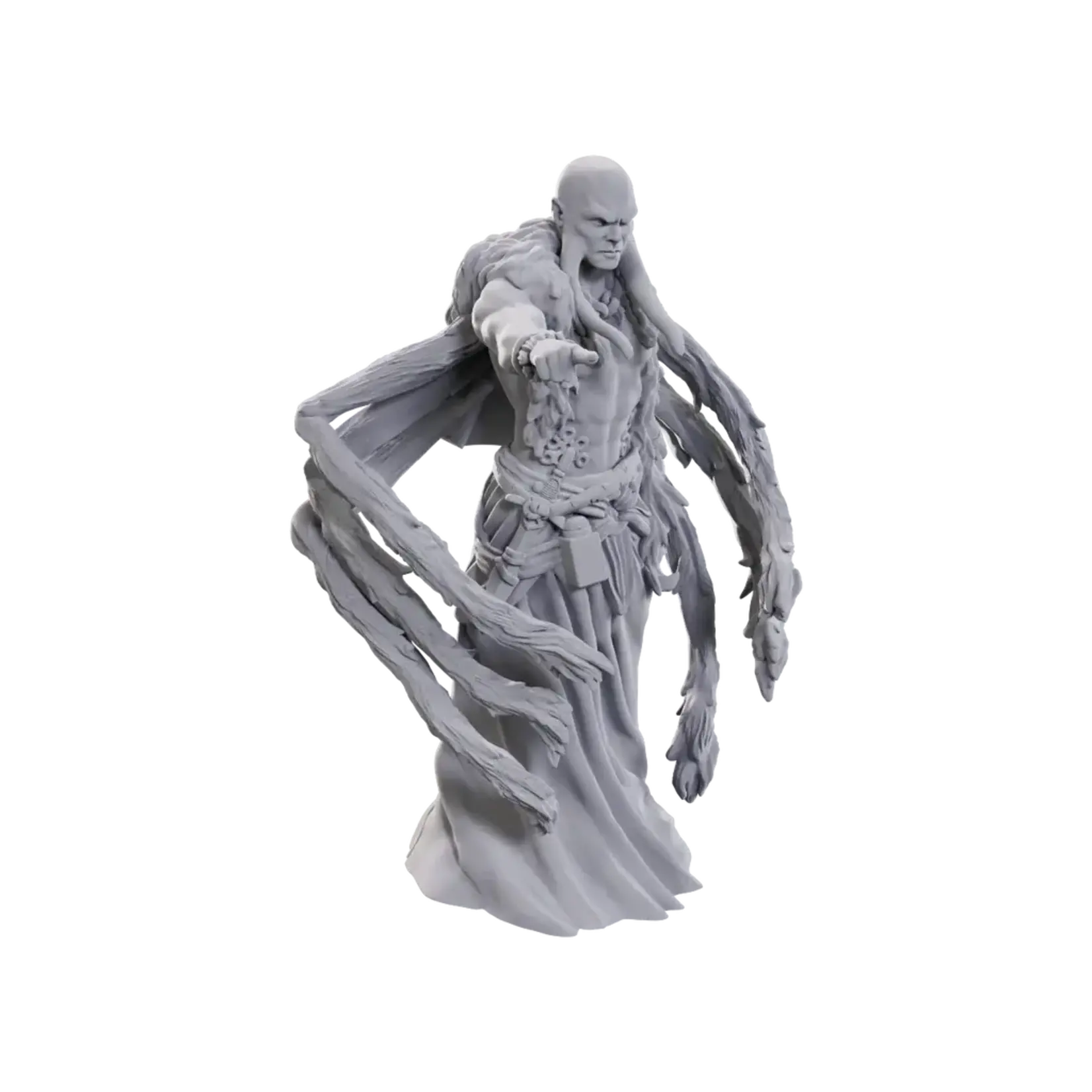 Wiz Kids Unpainted Miniatures: Kraken Priest - D&D - W24