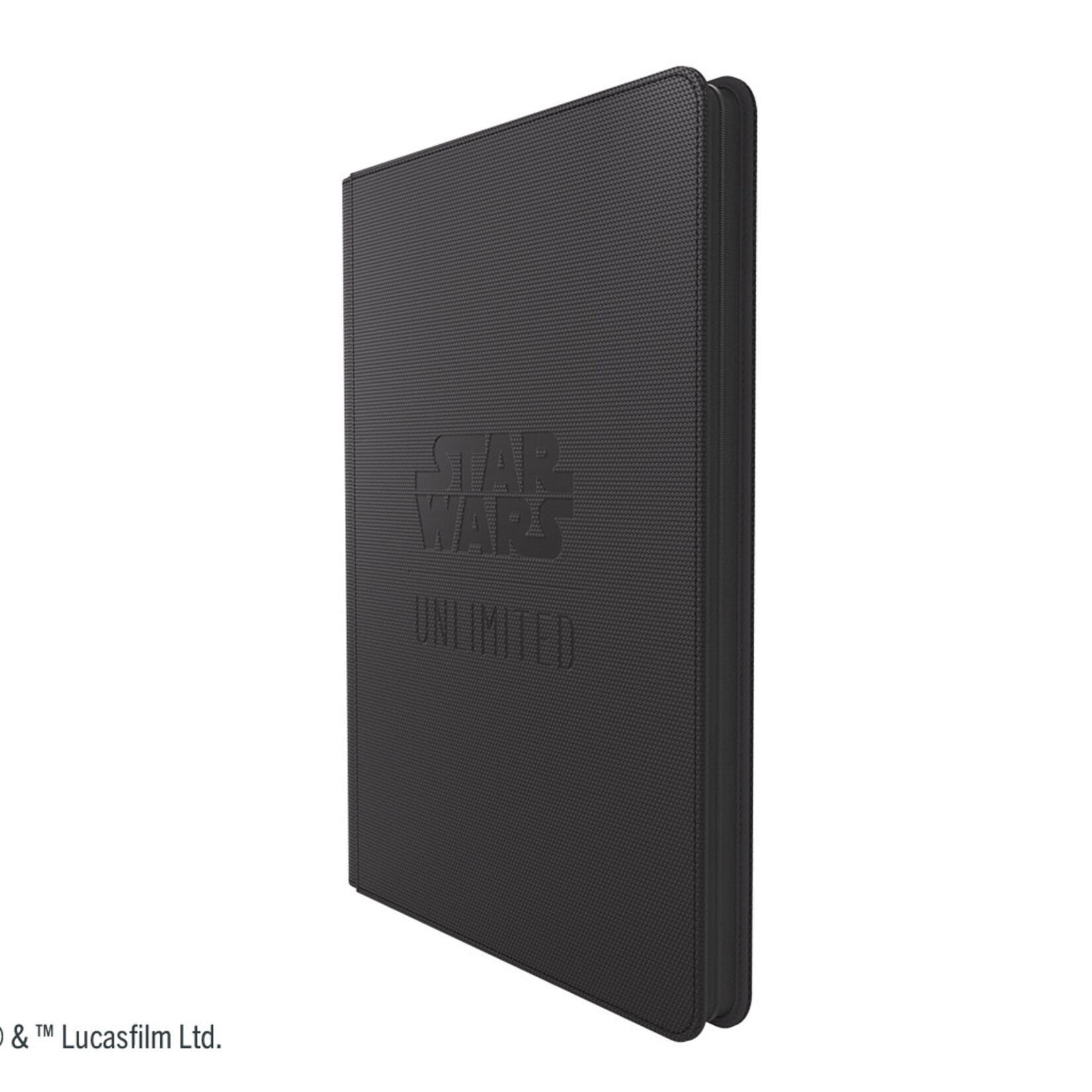 Gamegenic: Star Wars Unlimited: Zip-Up Album 18-Pocket - Black