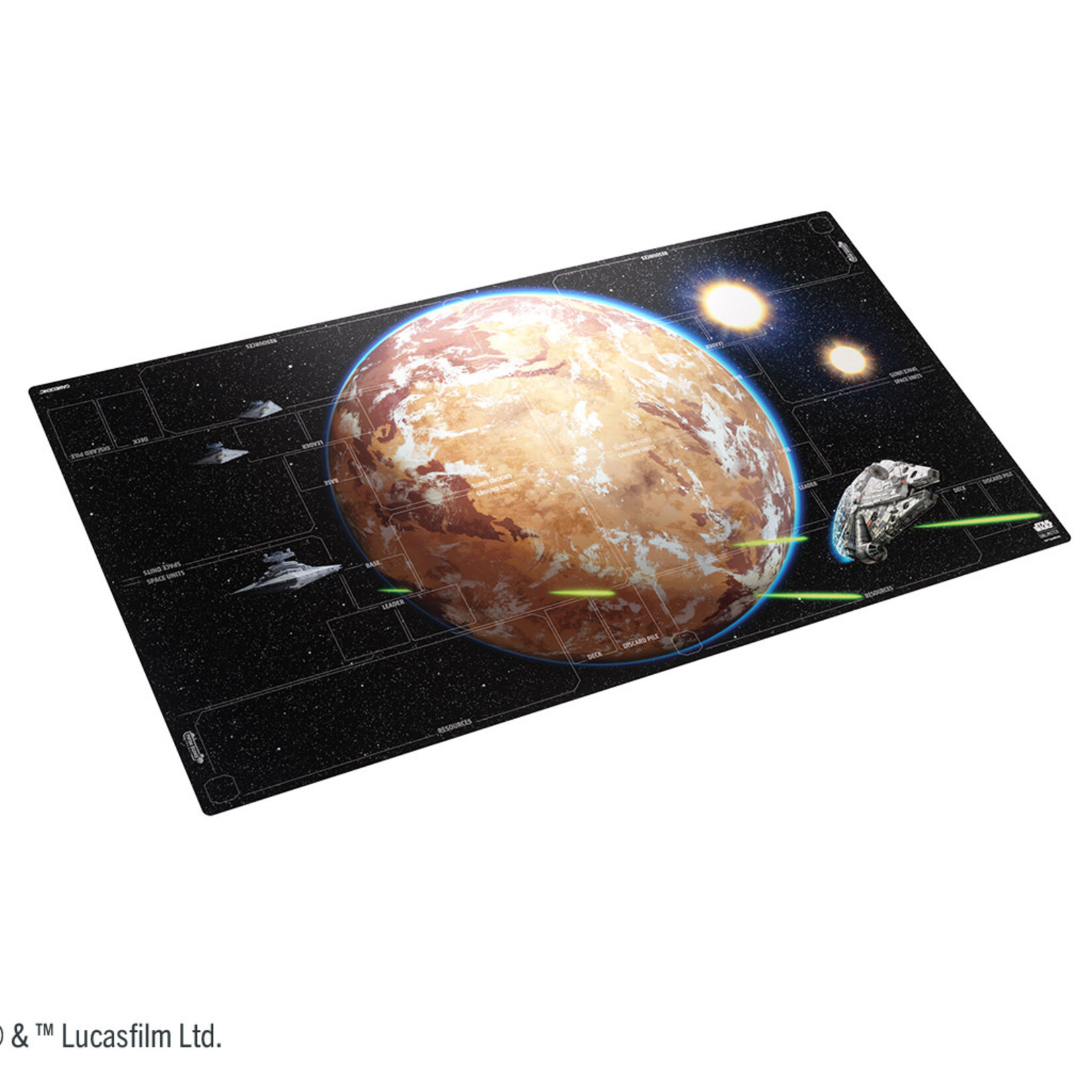Gamegenic Gamegenic: Star Wars: Unlimited Prime Game Mat XL - Battle Zone for 4 Players