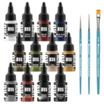 Monument Hobbies Pro Acryl - Paint Set: