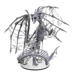 Wiz Kids Unpainted Miniatures: Adult Black Dracolich - D&D