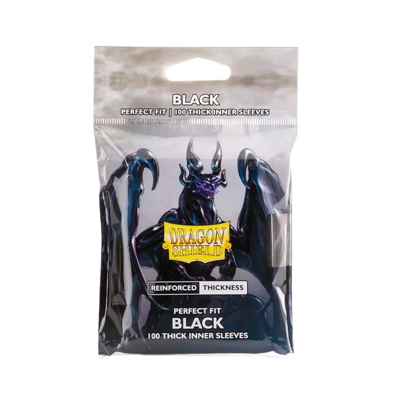Dragon Shield Dragon Shield: Perfect Fit Thick - Black 100ct