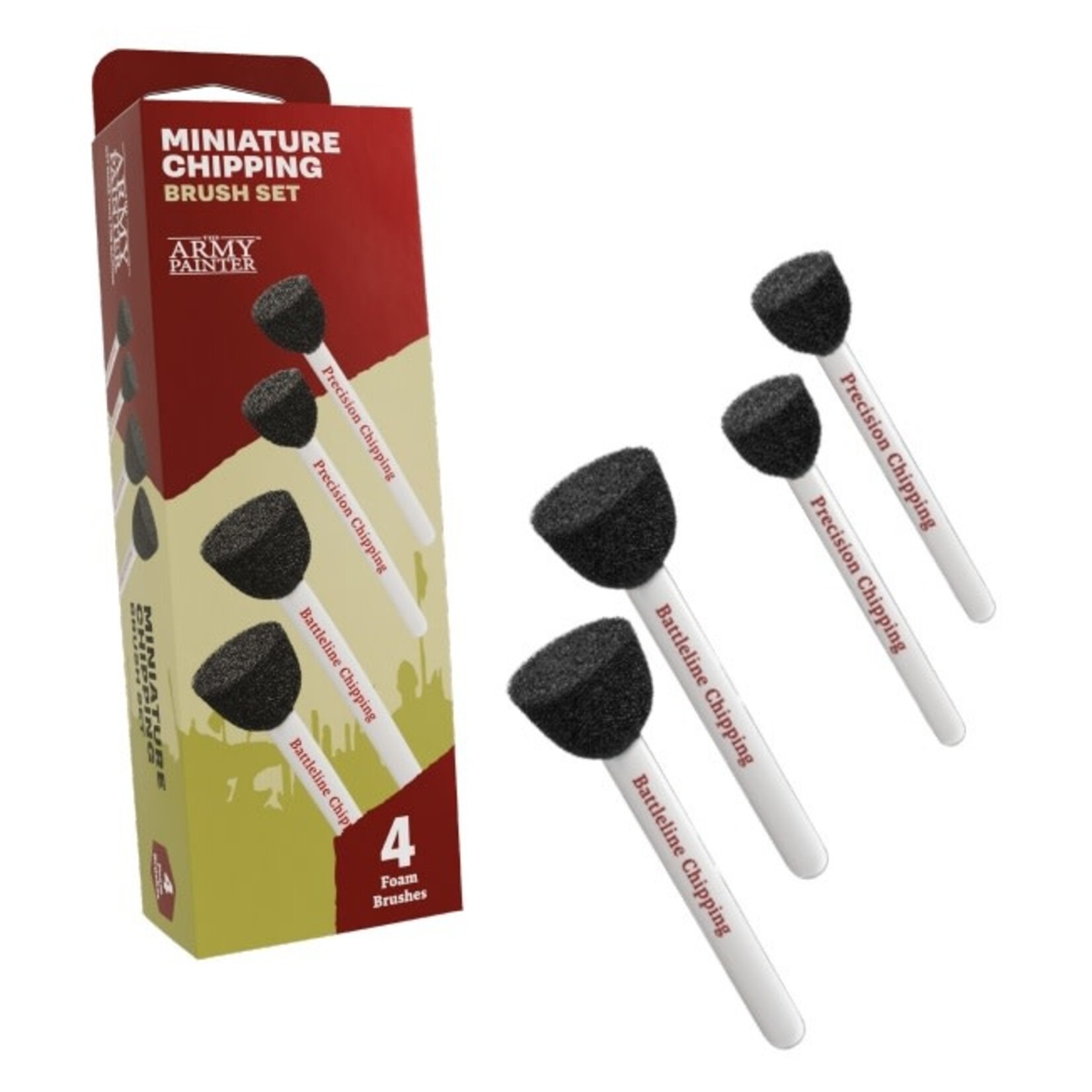 Army Painter Army Painter - Miniature Chipping Brush Set