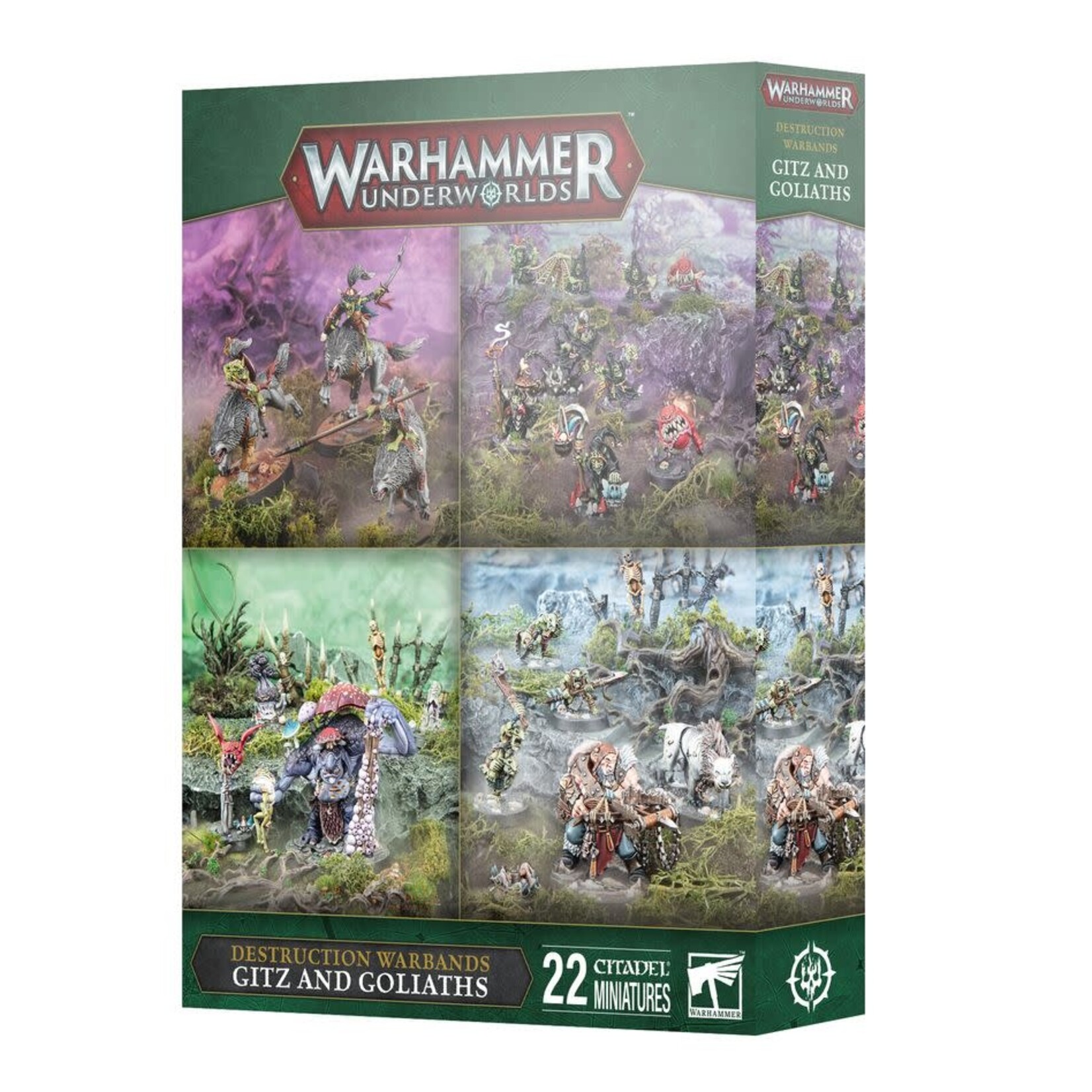 Games Workshop Warhammer Underworlds: Destruction Warbands - Gitz and Goliaths