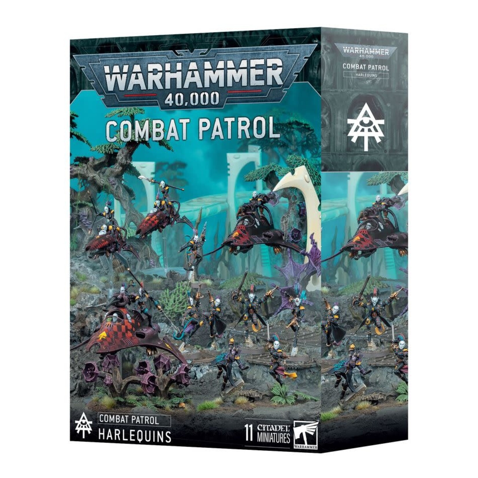 Games Workshop Warhammer 40K: Aeldari - Combat Patrol: Harlequins