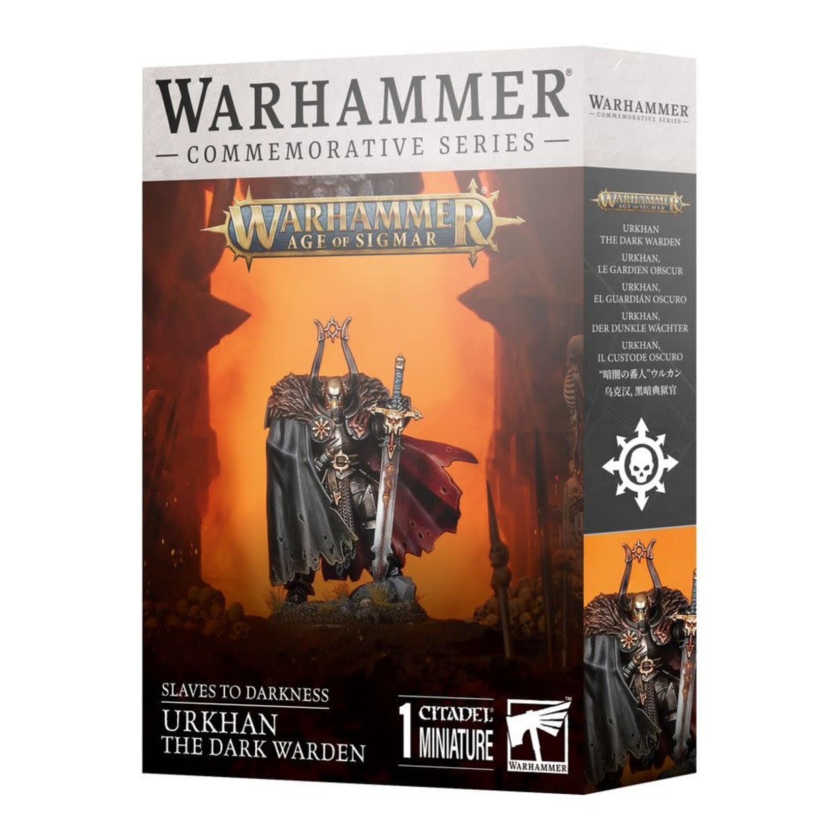 Games Workshop Age of Sigmar: Slaves to Darkness - Urkhan, the Dark Warden (Pre-order) (Release 10/25/25)