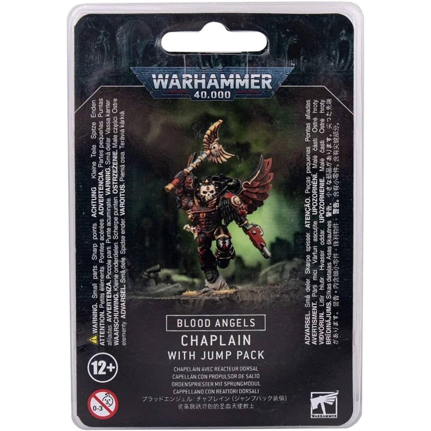 Games Workshop Warhammer 40K: Blood Angels - Chaplain w/ Jump Pack