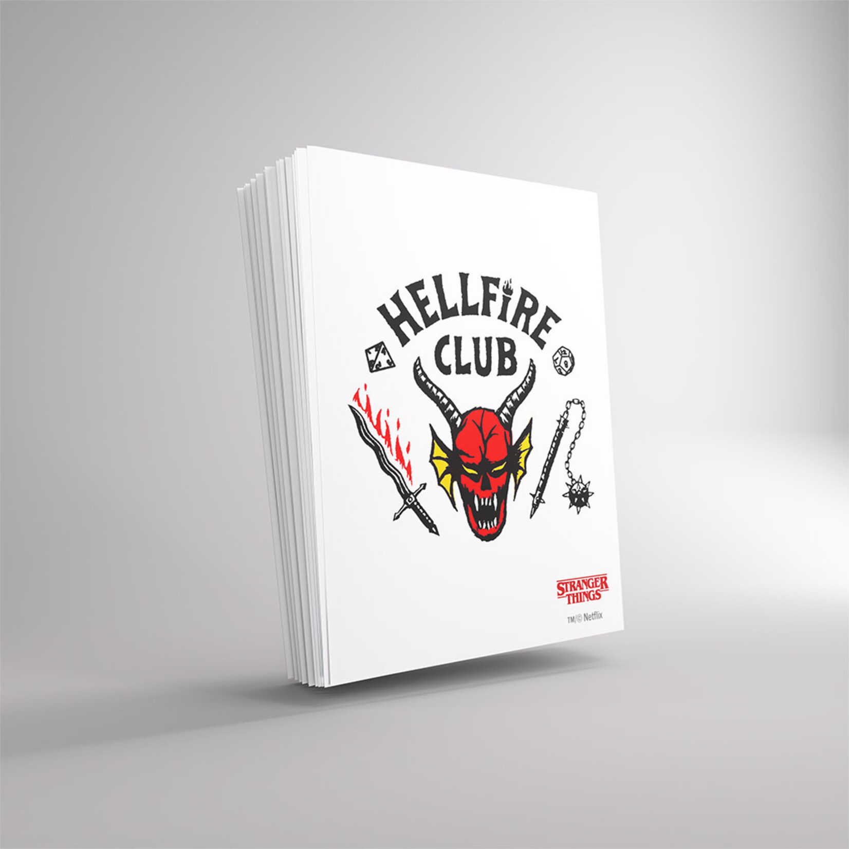 Gamegenic D&D: Stranger Things - Hellfire Club - Art Sleeves