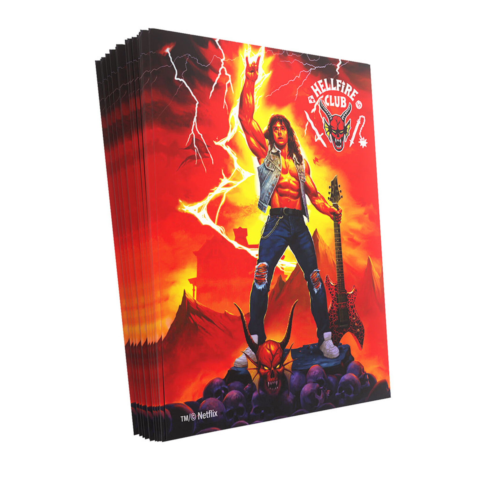 Gamegenic D&D: Stranger Things - Hellfire Club - Eddie Munson Art Sleeves