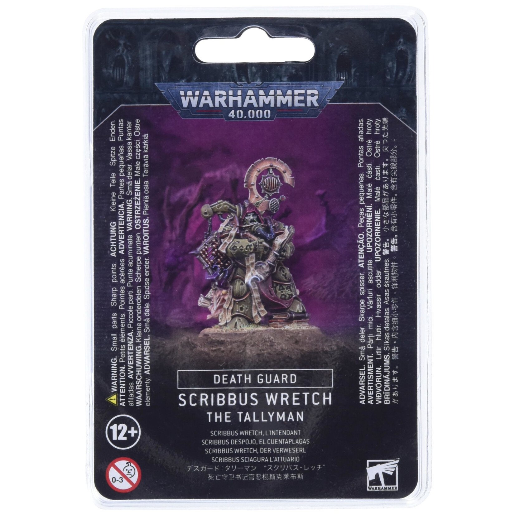 Games Workshop Warhammer 40K: Death Guard - Scribbus Wretch, The Tallyman