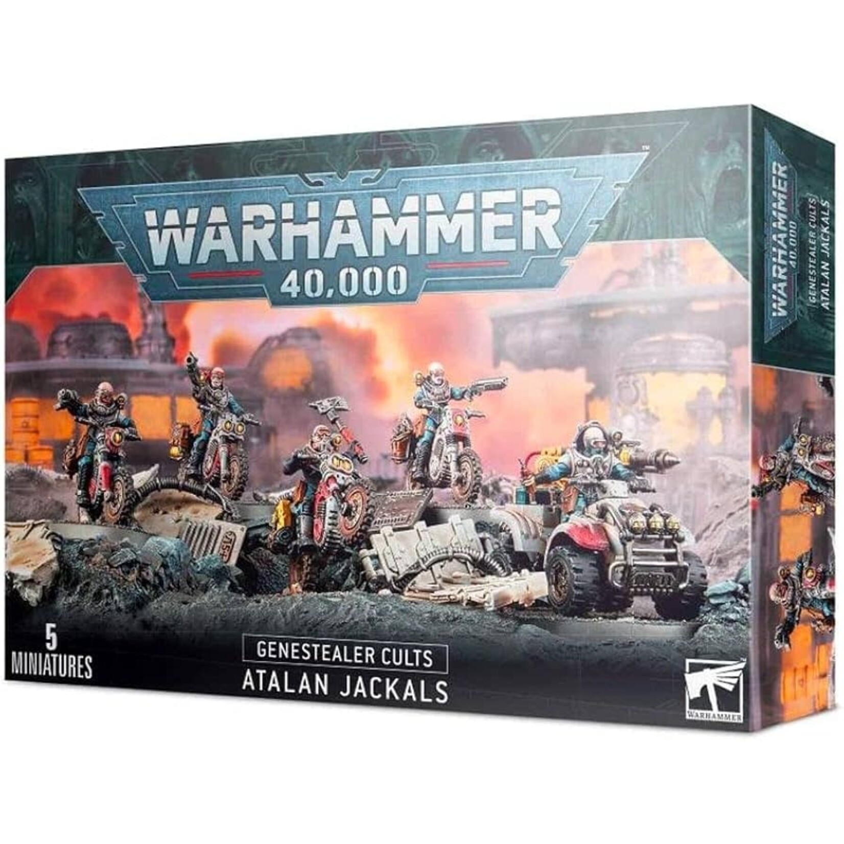 Games Workshop Warhammer 40K: Genestealer Cults - Atalan Jackals