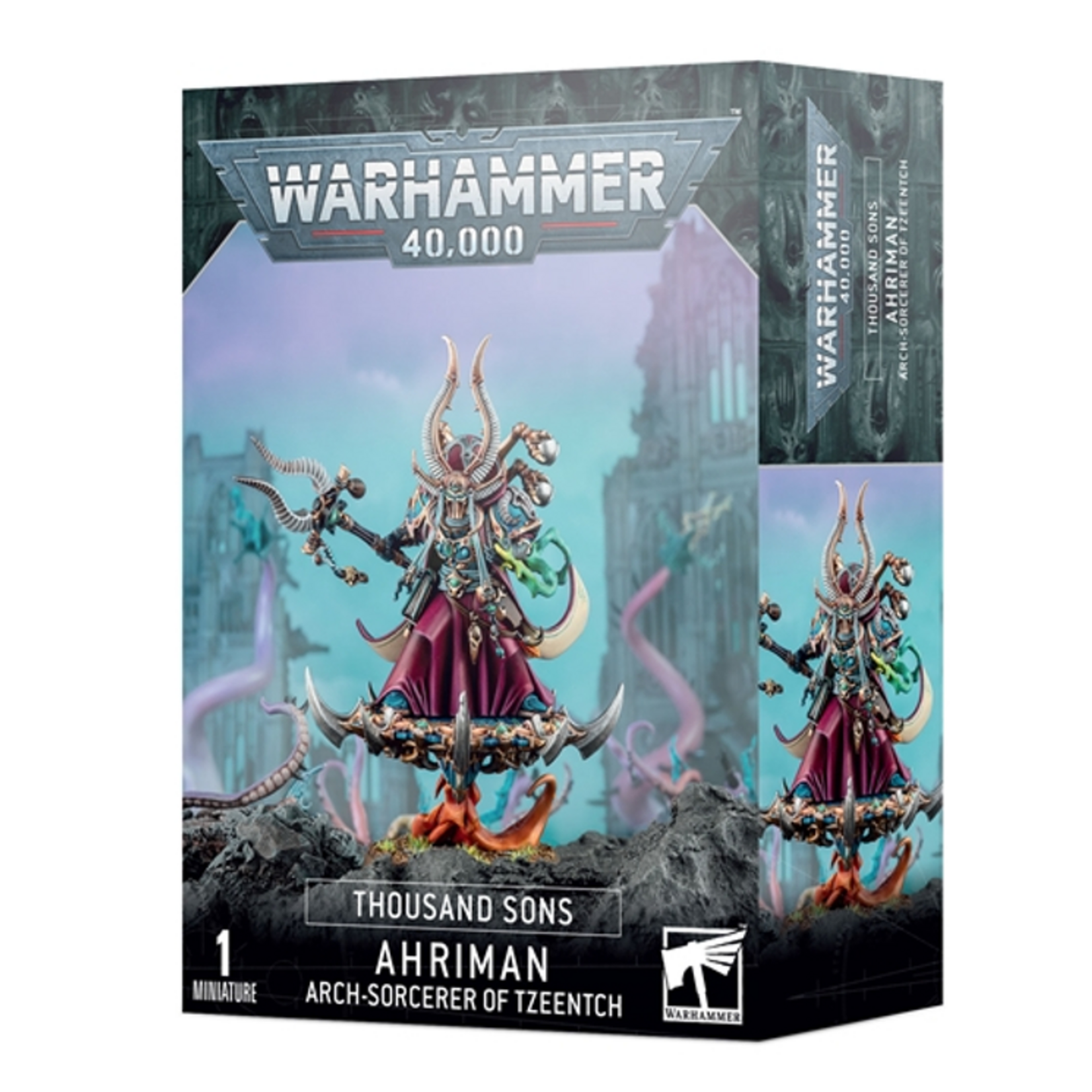 Games Workshop Warhammer 40K: Thousand Sons - Ahriman, Arch- Sorcerer of Tzeentch