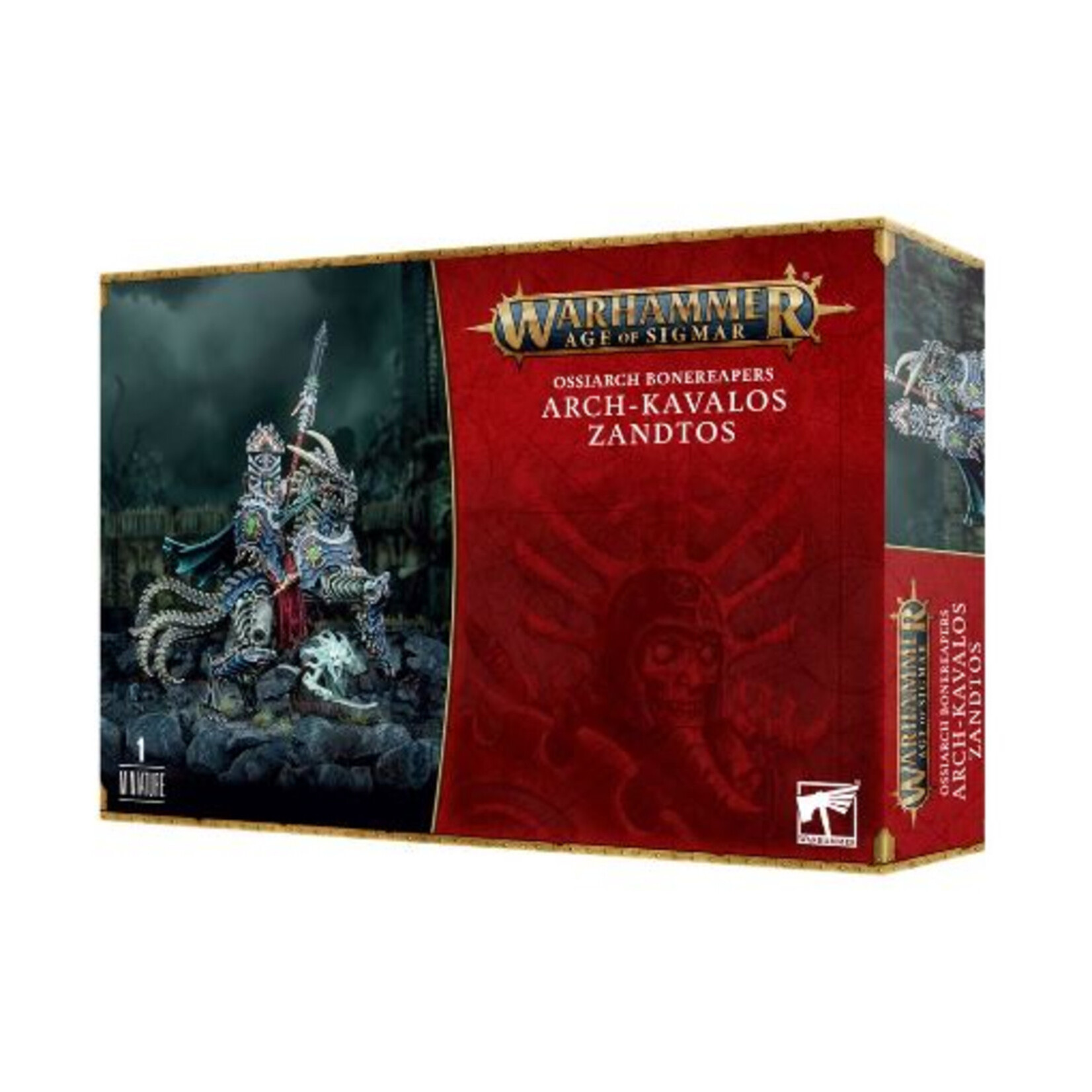 Games Workshop Age of Sigmar: Ossiarch Bonereapers - Arch-Kavalos Zandtos