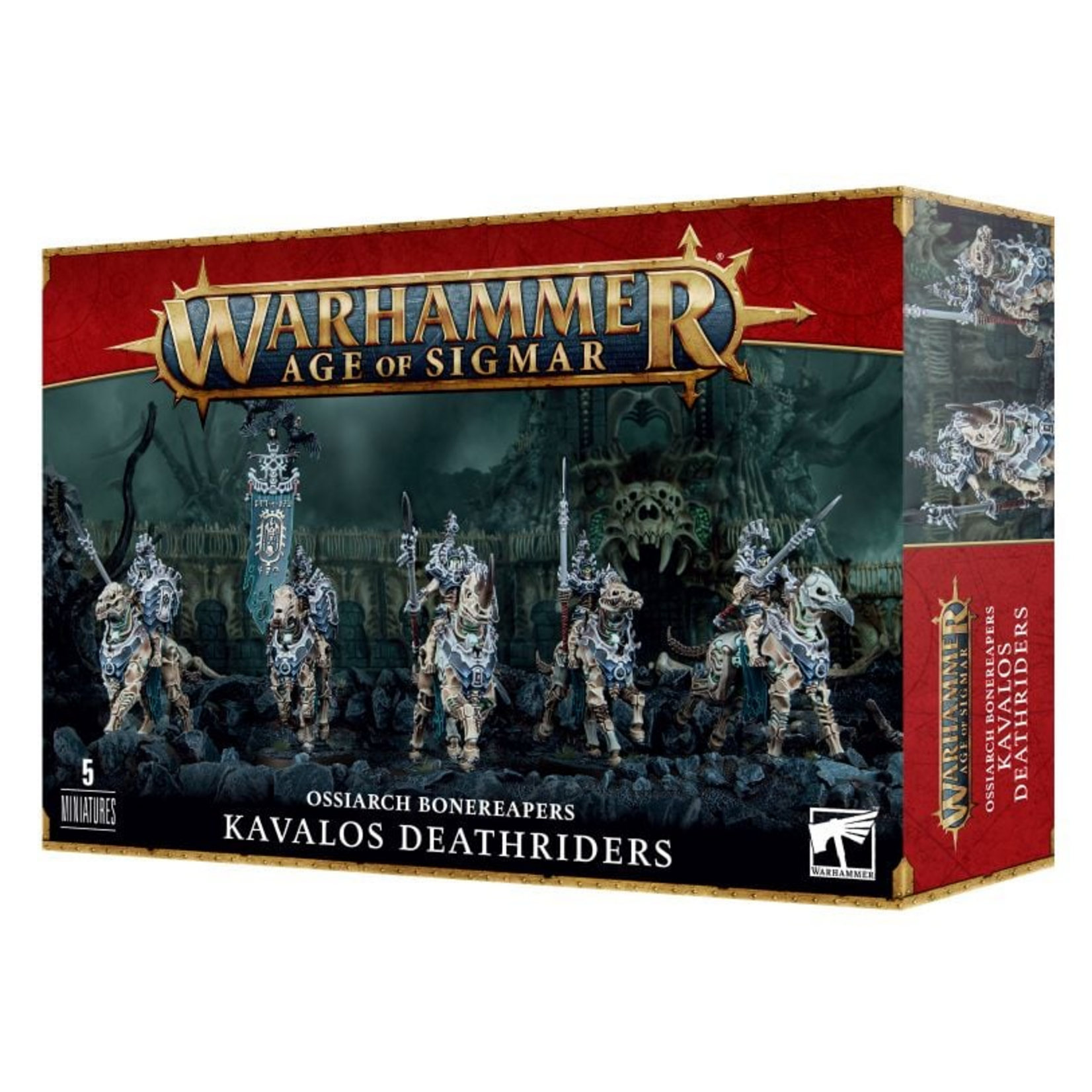 Games Workshop Age of Sigmar: Ossiarch Bonereapers - Kavalos Deathriders