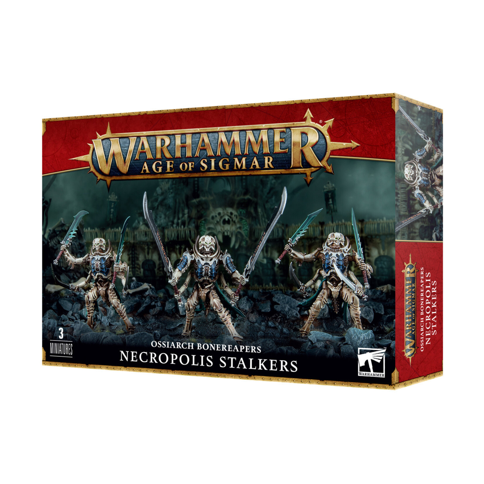 Games Workshop Age of Sigmar: Ossiarch Bonereapers - Necropolis Stalkers