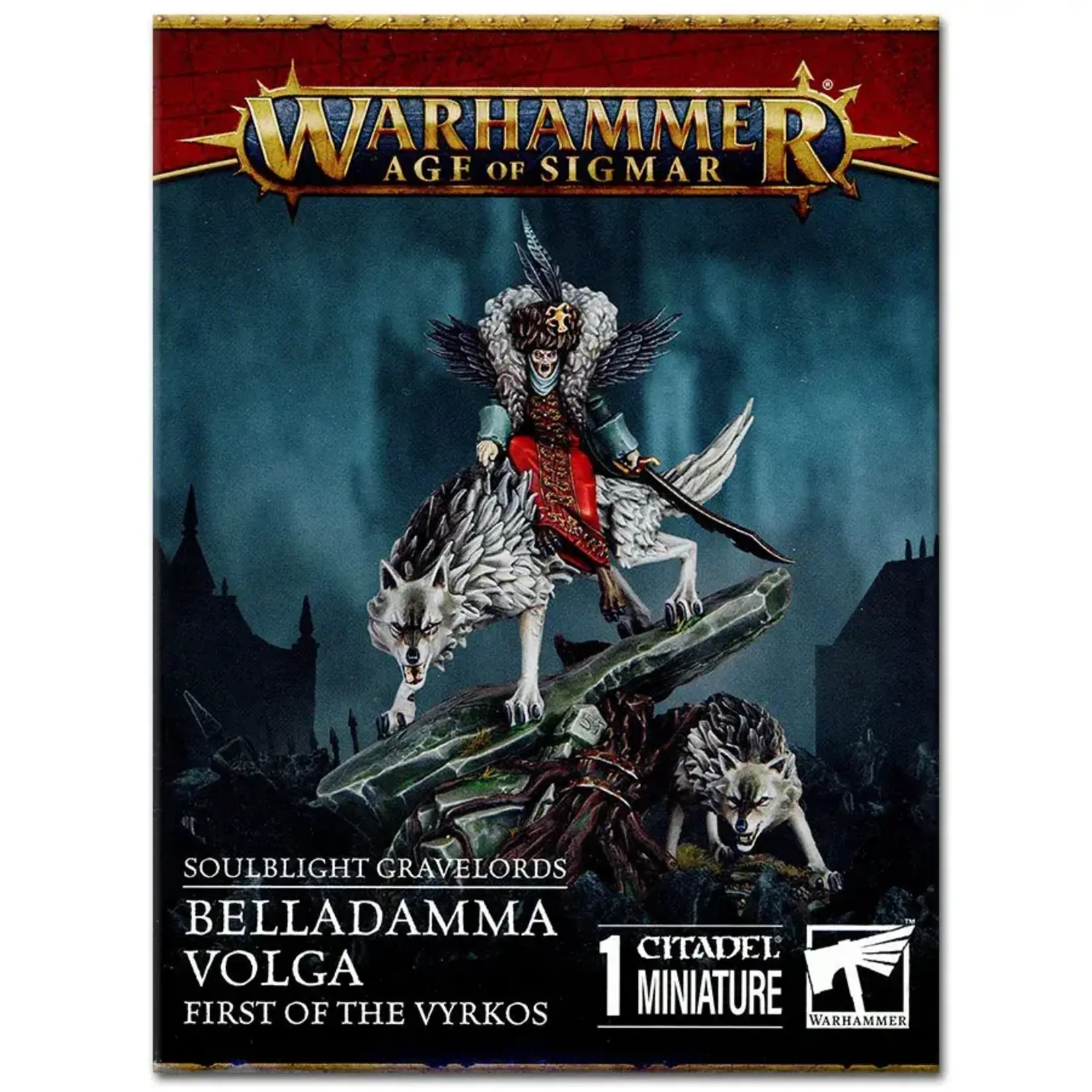 Games Workshop Age of Sigmar: Soulblight Gravelords - Belladamma Volga, First of the Vyrkos