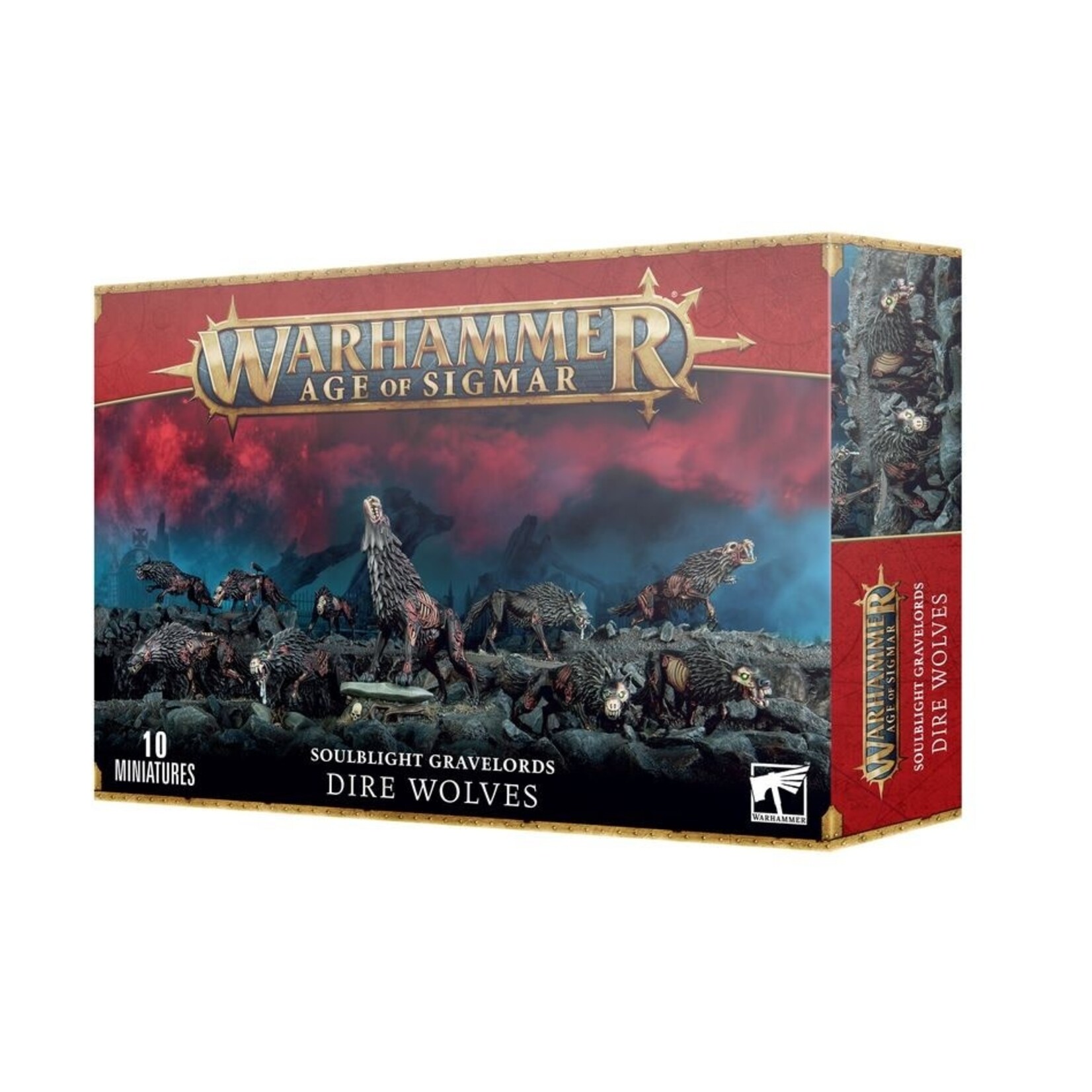 Games Workshop Age of Sigmar: Soulblight Gravelords - Dire Wolves