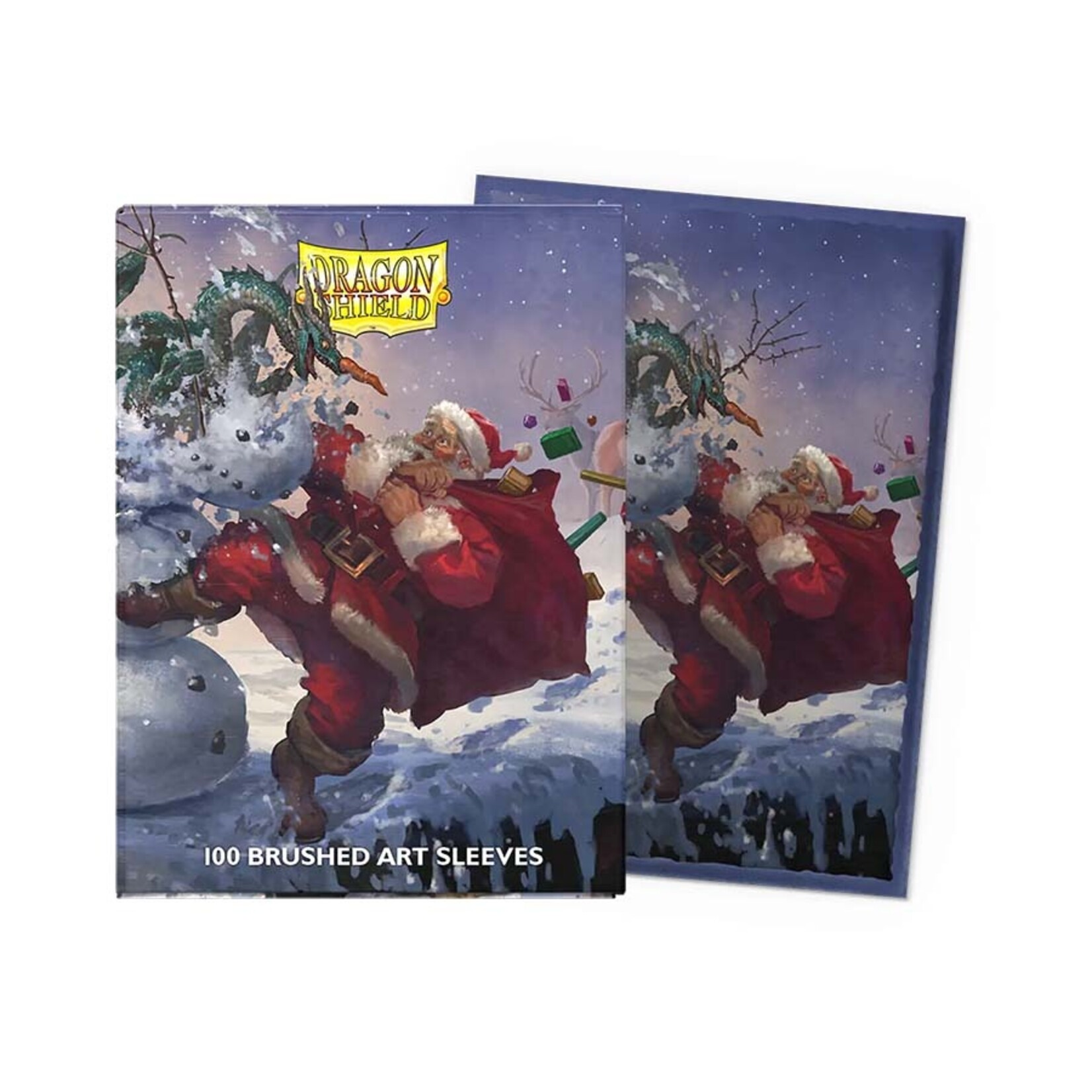 Dragon Shield Dragon Shield: (100) Brushed Art Sleeves - Christmas 2025