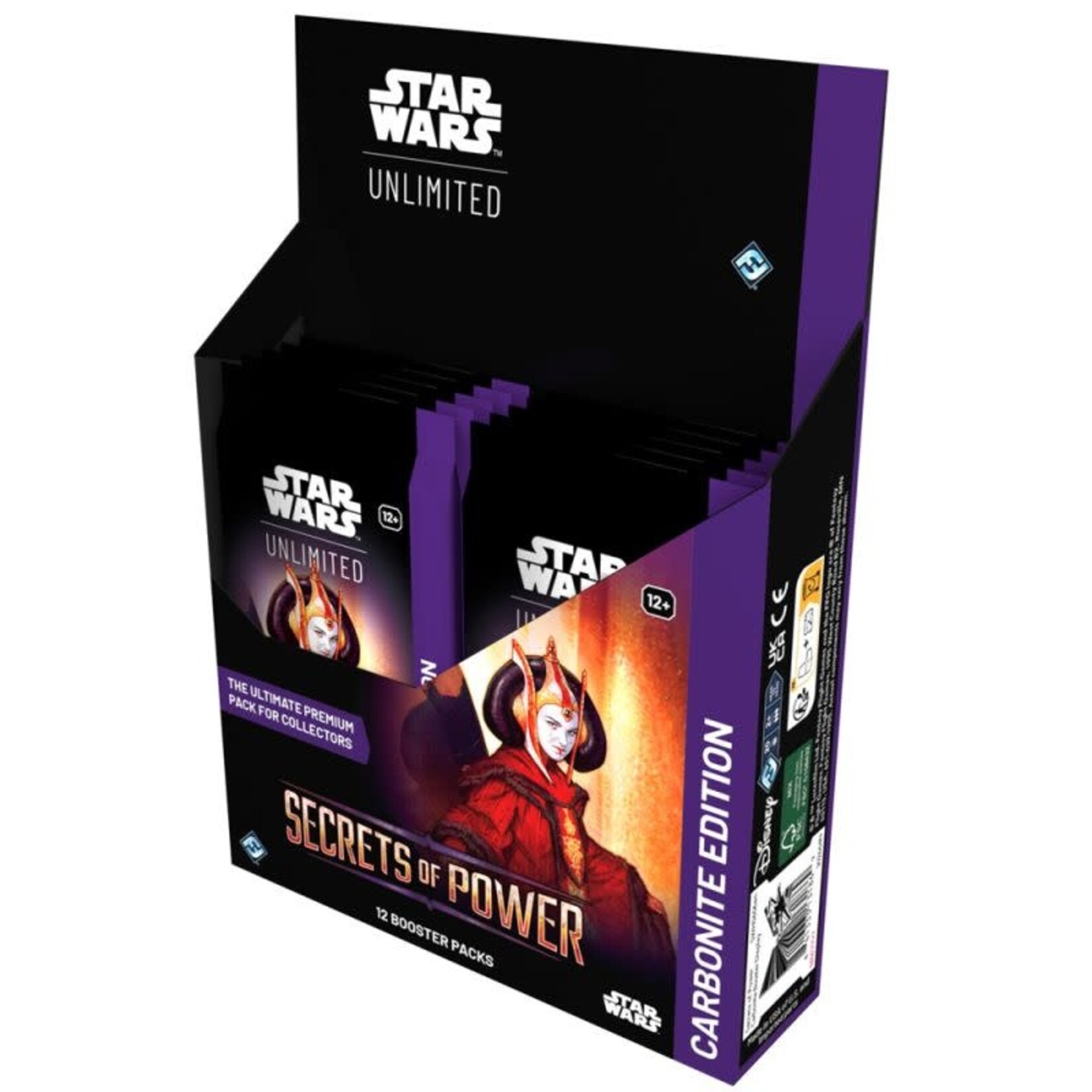 Fantasy Flight Star Wars: Unlimited - Secrets of Power Carbonite Booster Box