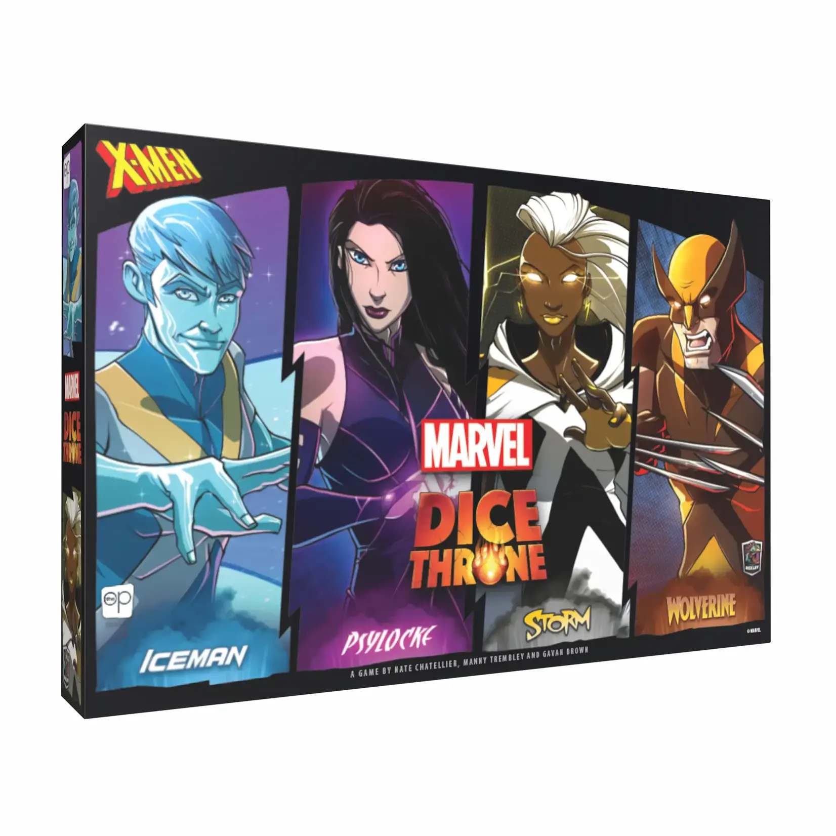 The Op Dice Throne: Marvel X-Men Box 1,  4 Hero Box (Iceman, Psylocke, Storm, Wolverine)