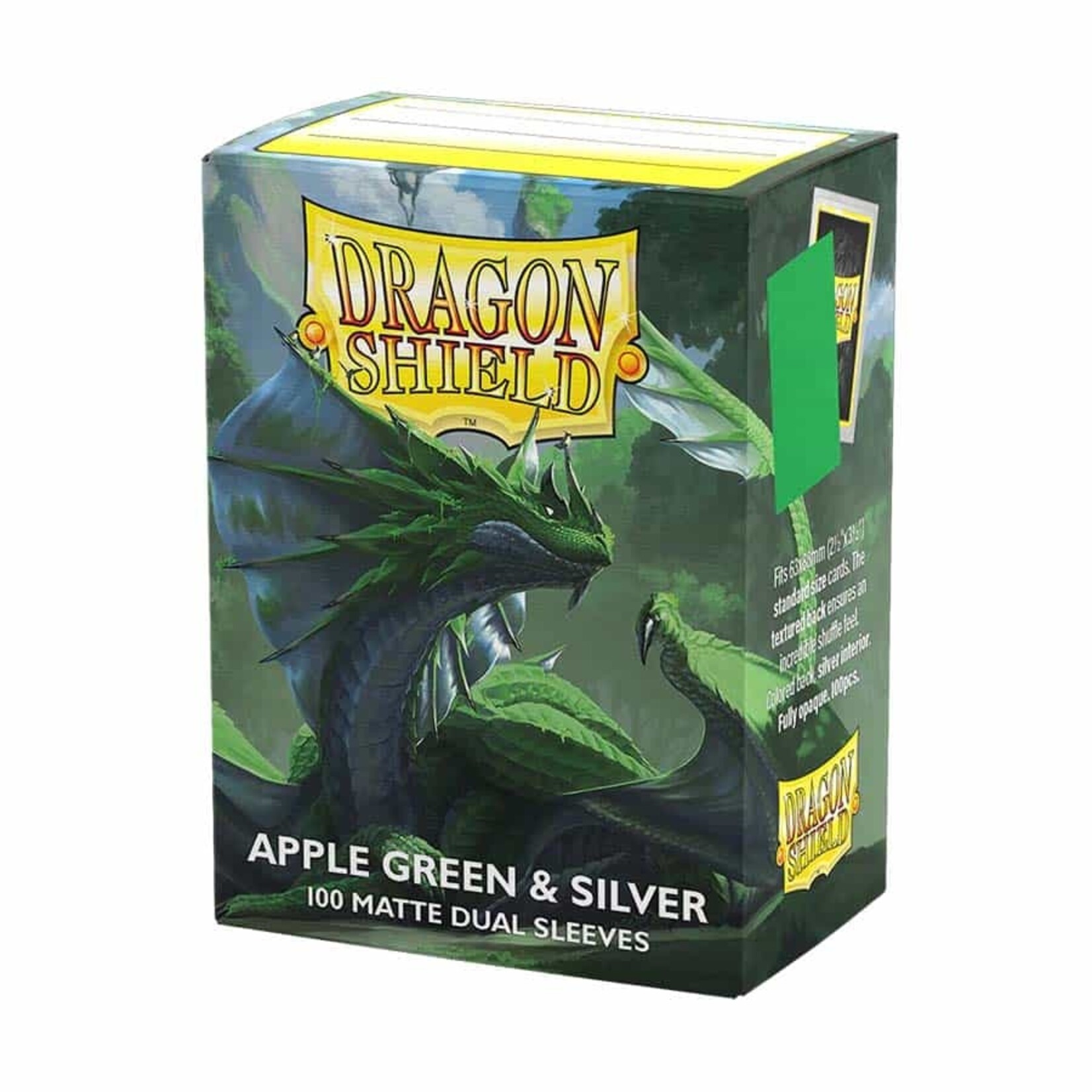 Dragon Shield Dragon Shield: Dual Matte Sleeves (100) Silver and