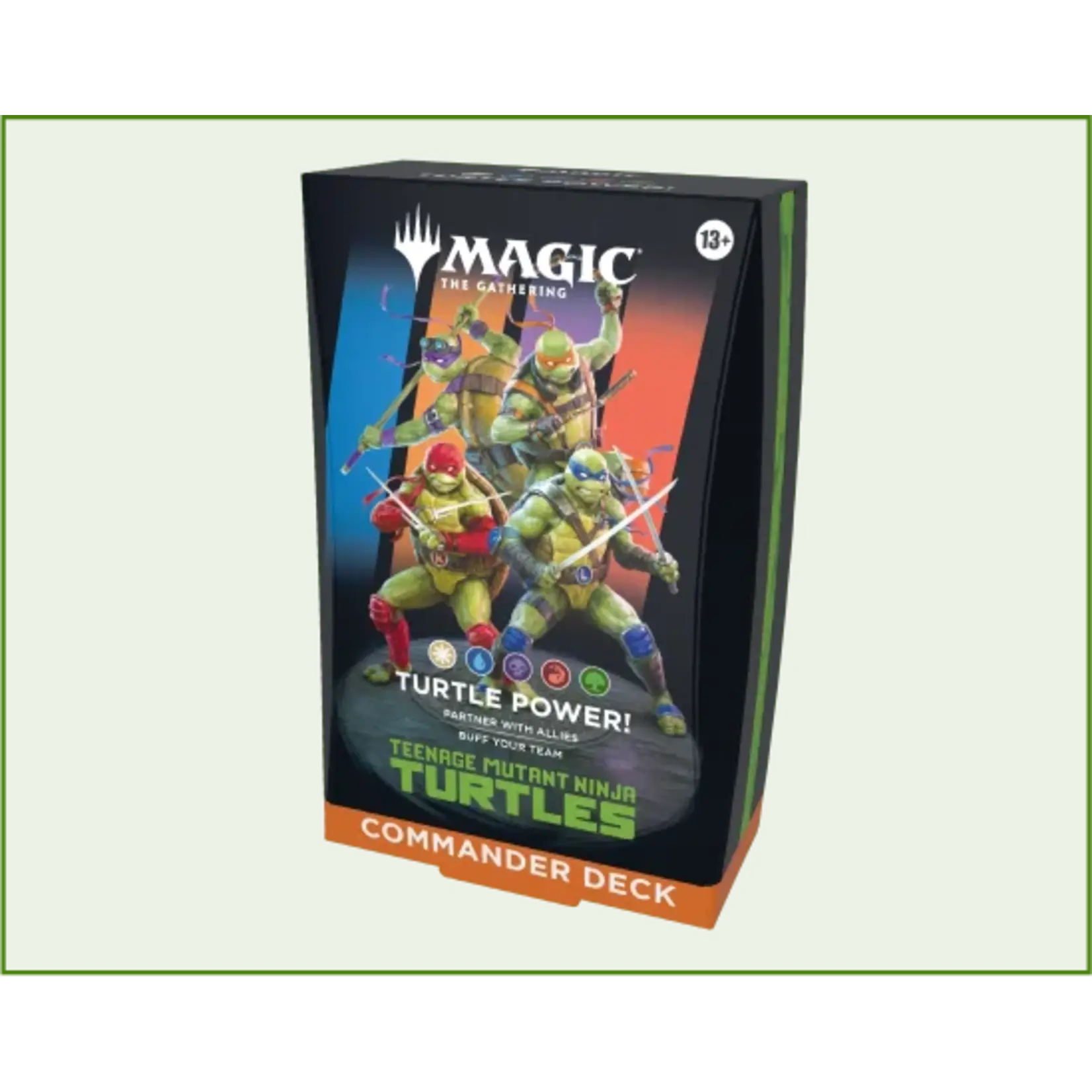 Wizards of the Coast MTG Universes Beyond: Teenage Mutant Ninja Turtles - Commander Deck: Turtle Power
