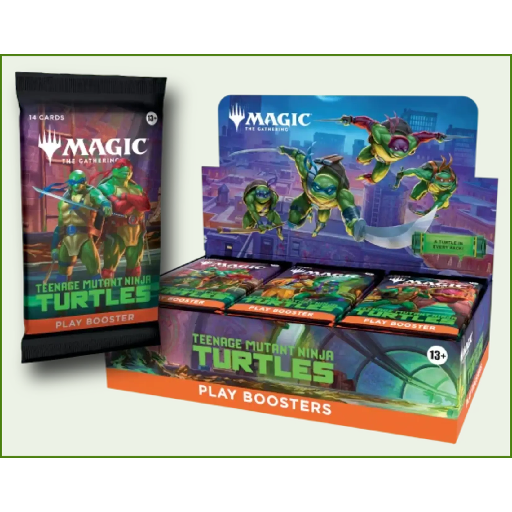 Wizards of the Coast MTG Universes Beyond: Teenage Mutant Ninja Turtles - Play Booster Box