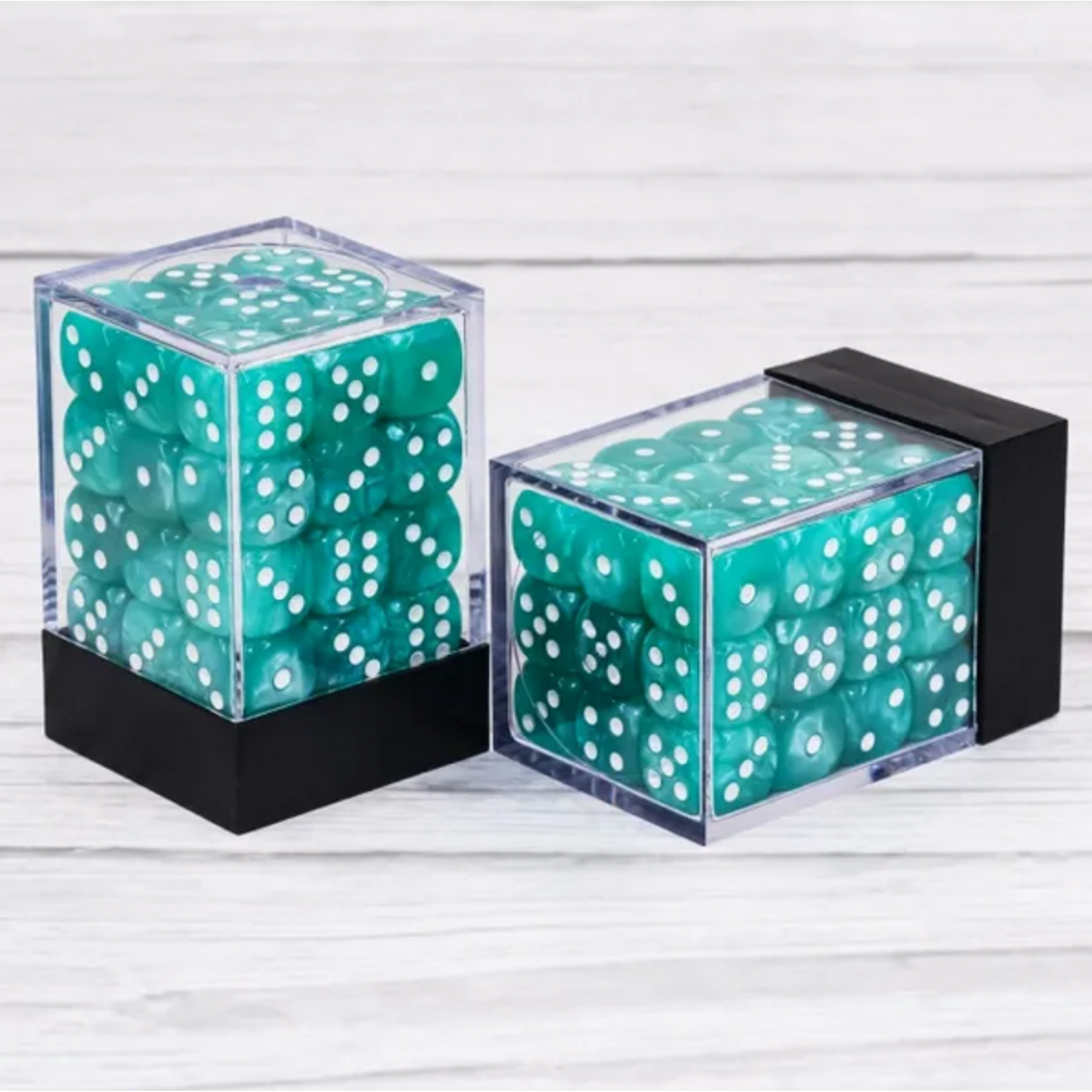 HD Dice 36 12mm D6 Dice Block - Light Blue Pearl