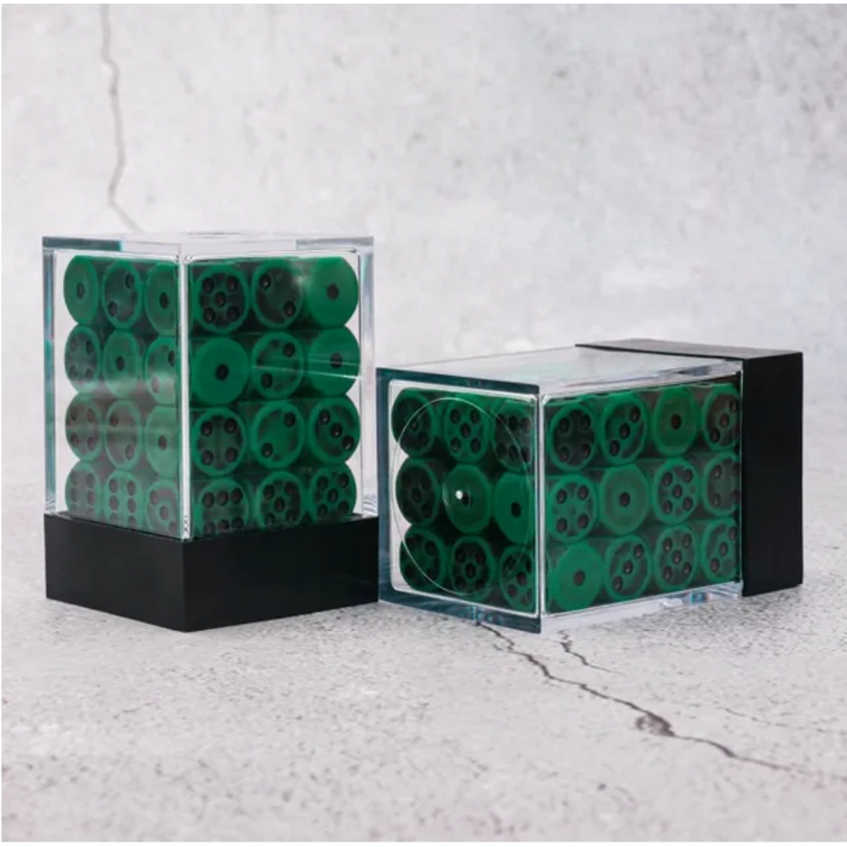 HD Dice 36 12mm D6 Dice Block - Opaque - Green Ancient