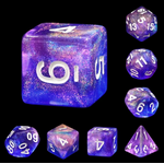HD Dice 7 Set Polyhedral Dice - The Deep