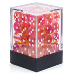 HD Dice 36 12mm D6 Dice Block - Translucent - Red/Orange